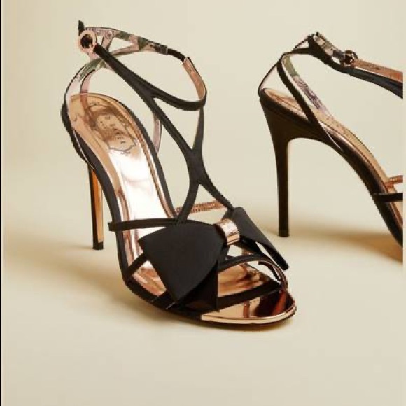 Ted Baker Stiletto Bow Shoes - Picture 4 of 11
